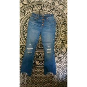 Madewell cali demi boots jeans